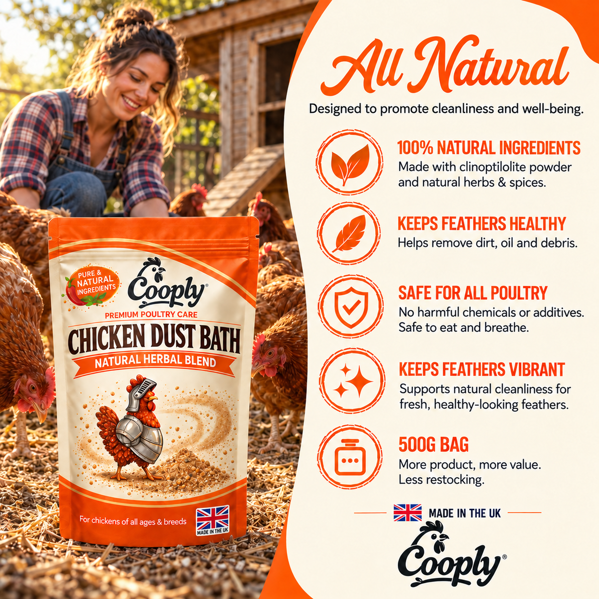 Cooply™ Dust Bath
